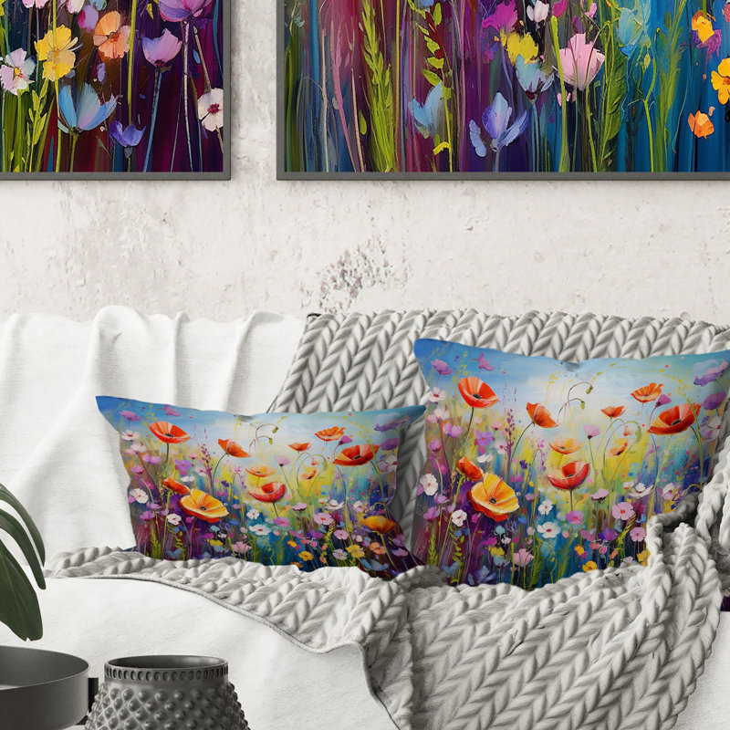 Coussin Wildflowers Floral Rhapsody - Wildflowers