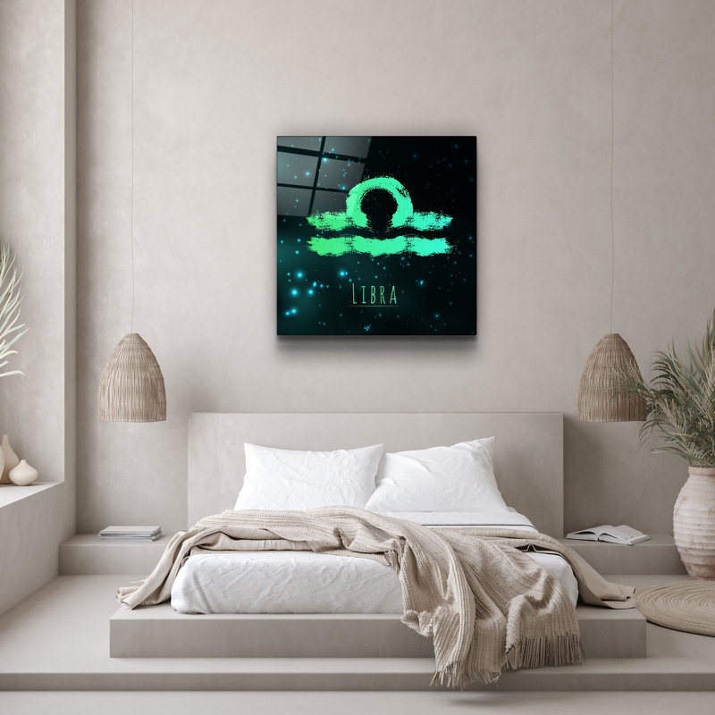 Elegant Decorative Tempered Glass Painting, 40 x 40 Inches | 100% Tempered Glass, Thickness: 0.16 Inches | UV Printing for Vibrant Colors & Durability | Perfect for Home Decor & Art Enthusiasts
