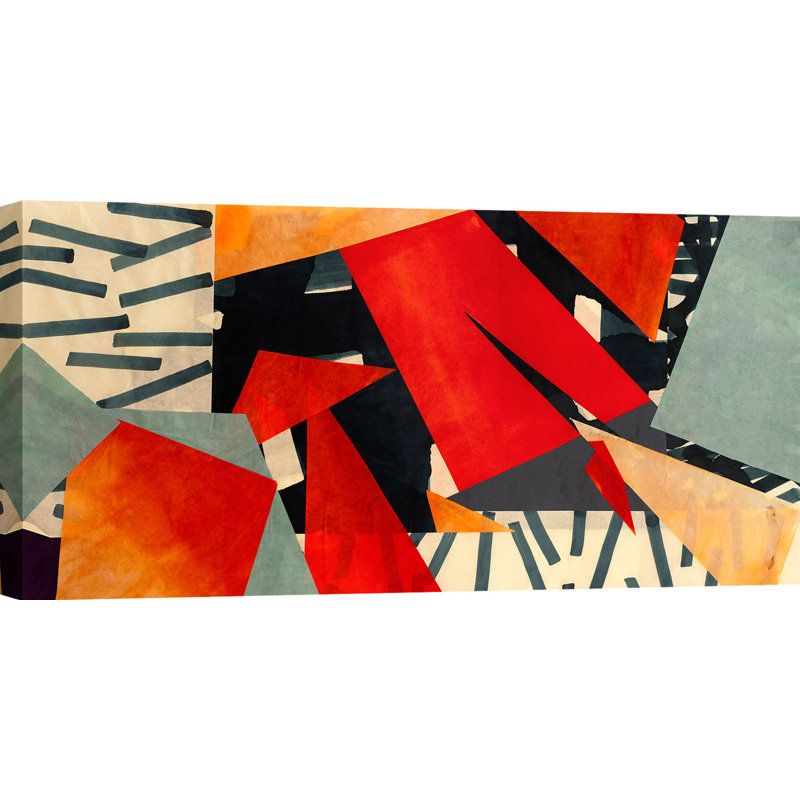 2BA6179 Memphis Blues by Leonardo Bacci - Wrapped Canvas Art Prints, 50cm H x 100cm W x 4cm D