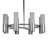 Dariyan 16 - Light Dimmable Cylinder Chandelier