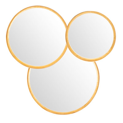 Effiom Metal Flat Wall Mirror