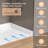 72'' W X 36'' D ADA Acrylic Alcove Shower Pan Single Threshold Handicapped Shower Base Rectangular White Shower Tray with Non-Slip Design-127326323