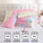 Fluffy Comforter Set 2 Pieces- All Seasons Heavy Faux Fur Comforter With One Pillowcase-116802366-116802363