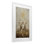 «Christmas Lambs Trio», reproduction sous verre encadrée, design par Petal Prints Design
