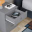Maybery 3 - Drawer Bedside Table Nightstand-356433624