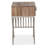 Hudson Ferry Solid Wood Top End Table with Storage