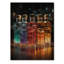 Liquor Spirit Drops Bottles I On Wood Print-1668916485