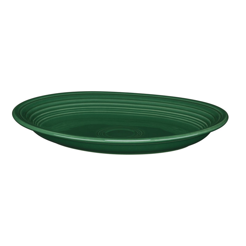 Fiesta 11 5/8 Inch Medium Oval Serving Platter, Jade