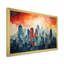 Aquarelle colorée, art mural New York City II-256227486-256227479