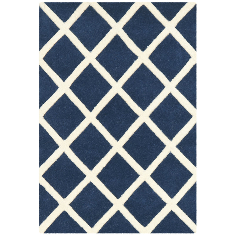 Tapis en laine touffeté à la main Teresita, Rectangle 4 pi x 6 pi