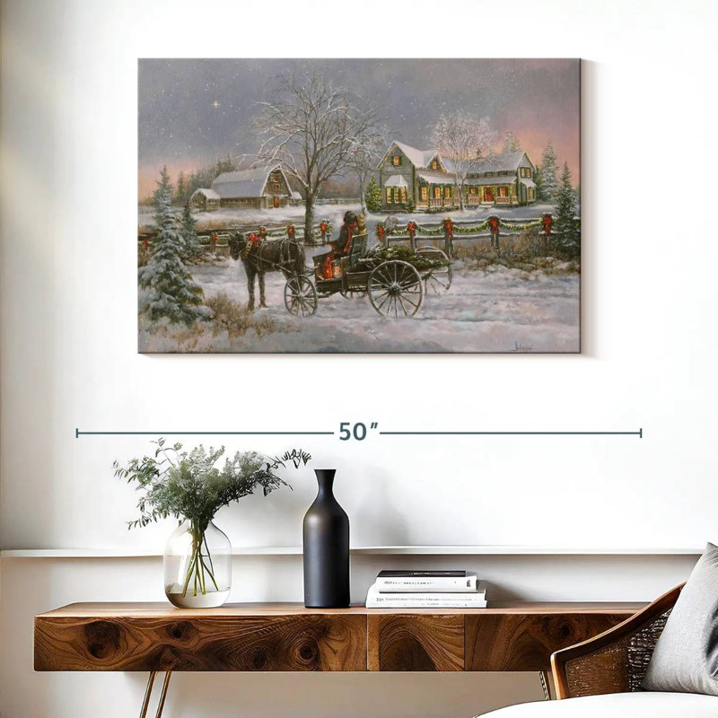 Saison de Noël, H 26 po x l 39 po