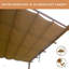 Pavillon de jardin pour terrasse avec grille pare-soleil rétractable Satrles-113769265-100759150