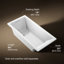 Underscore® 66" x 32" Undermount Soaking Acrylic Bathtub-101800207