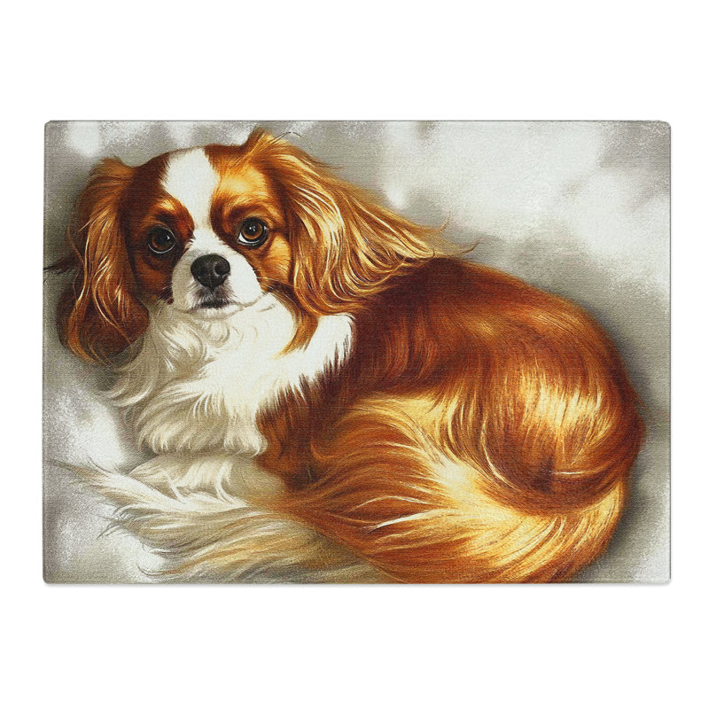 Cavalier King Charles Spaniel Vol.2  Glass Chopping Board