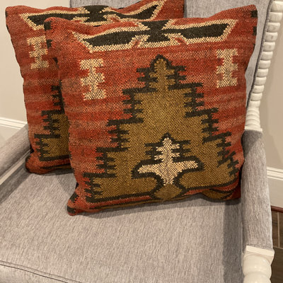 HERAT ORIENTAL Handmade Kilim Throw Pillow Set