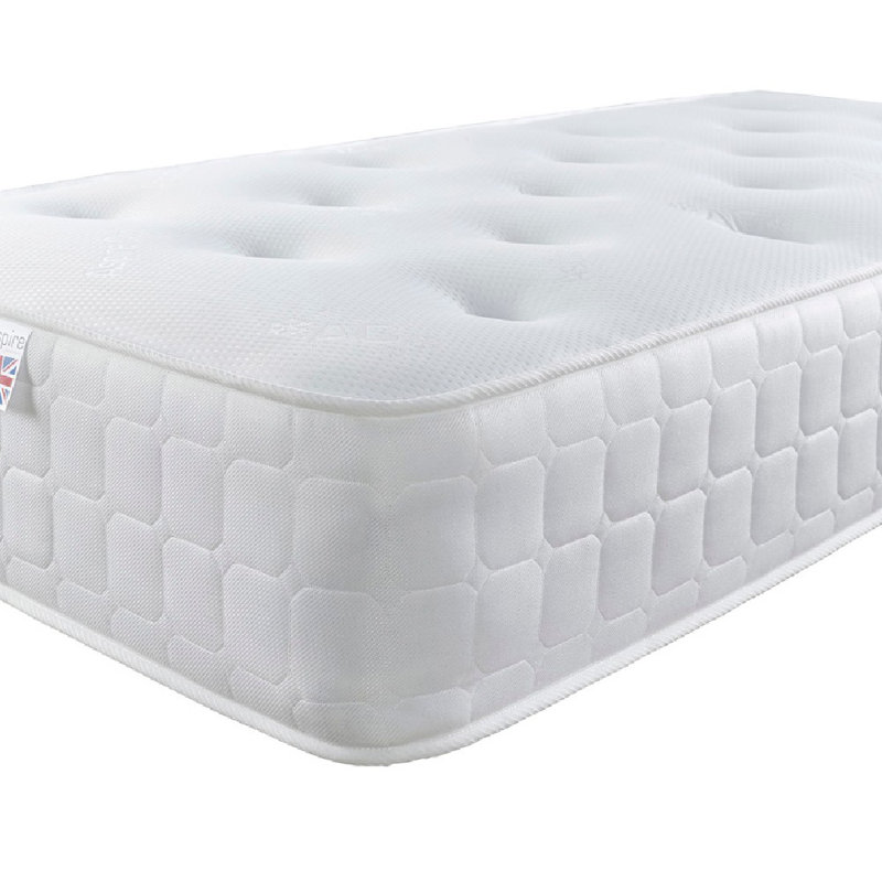 White Noise Open Coil Mattress, Kingsize (5')