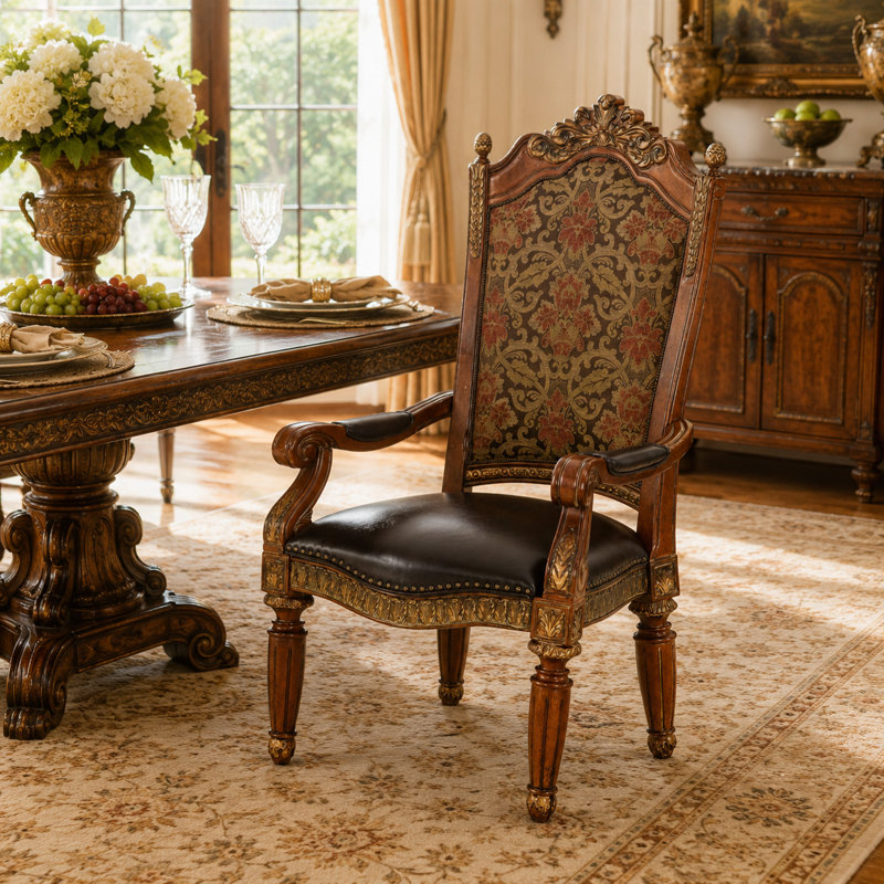 Villa Valencia Upholstered Arm Chair