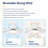 21 Inch Ceiling Fan With 3 Color Temperatures Light And Remote Control DC Motor Powerful And Low Noise Small Space Ceiling Fan For Kitchen Bedroom Dining Room Toilet Patio-568823202-568822364