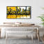 Yellow city - 24"x48" Framed canvas