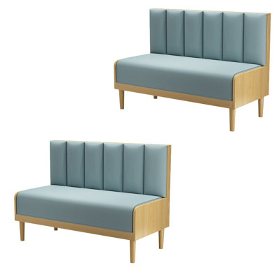 Faux Leather Upholstered Bench