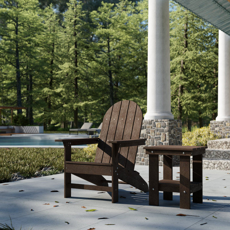 Freedom Traditional Adirondack Chair, Tudor Brown