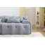 Canapé modulaire, canapé 2 places de grande taille, canapé confortable en mousse pure, canapé-lit moderne pour le salon, appartement