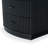 Dorchester 3 Drawer Reeded Nightstand-1525811291