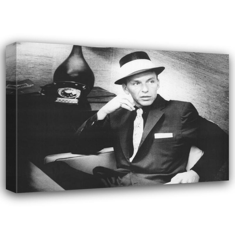 Frank Sinatra, 17" H x 24" W