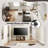 Charrisse Rolling Height Adjustable TV Stand-150267915