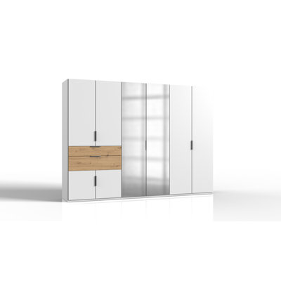 Arianit 8 Door Manufactured Wood Wardrobe
