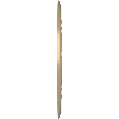EnduraForm PVC Baltimore Thermoformed Ceiling Medallion, 16"OD x 3 1/2"ID x 1"P (Fits Canopies up to 6 1/2"), Universal Metallic Champagne Mist