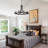 Alexandrina 8-Light Farmhouse Chandeliers For Dining Room Chandelier, 24" Rustic Wagon Wheel Chandelier For Dining Room Chandelier