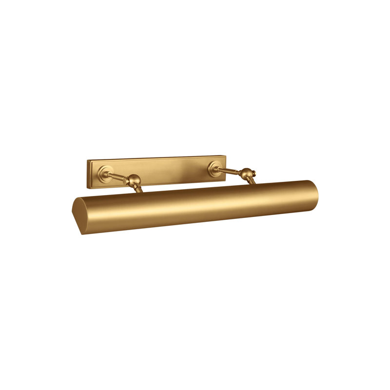 Kenyon Dimmable Wall Mounted Picture Light, 2.38" H x 24" W x 10.3" D, Gold