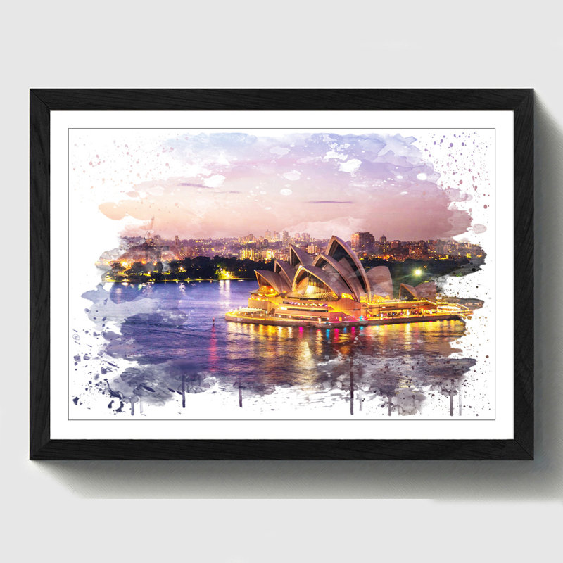 Print, 70cm H x 100cm W x 3cm D, Wrapped Canvas