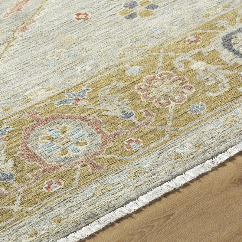 Rectangle Anatolia Wool Area Rug, Rectangle 2' x 3'