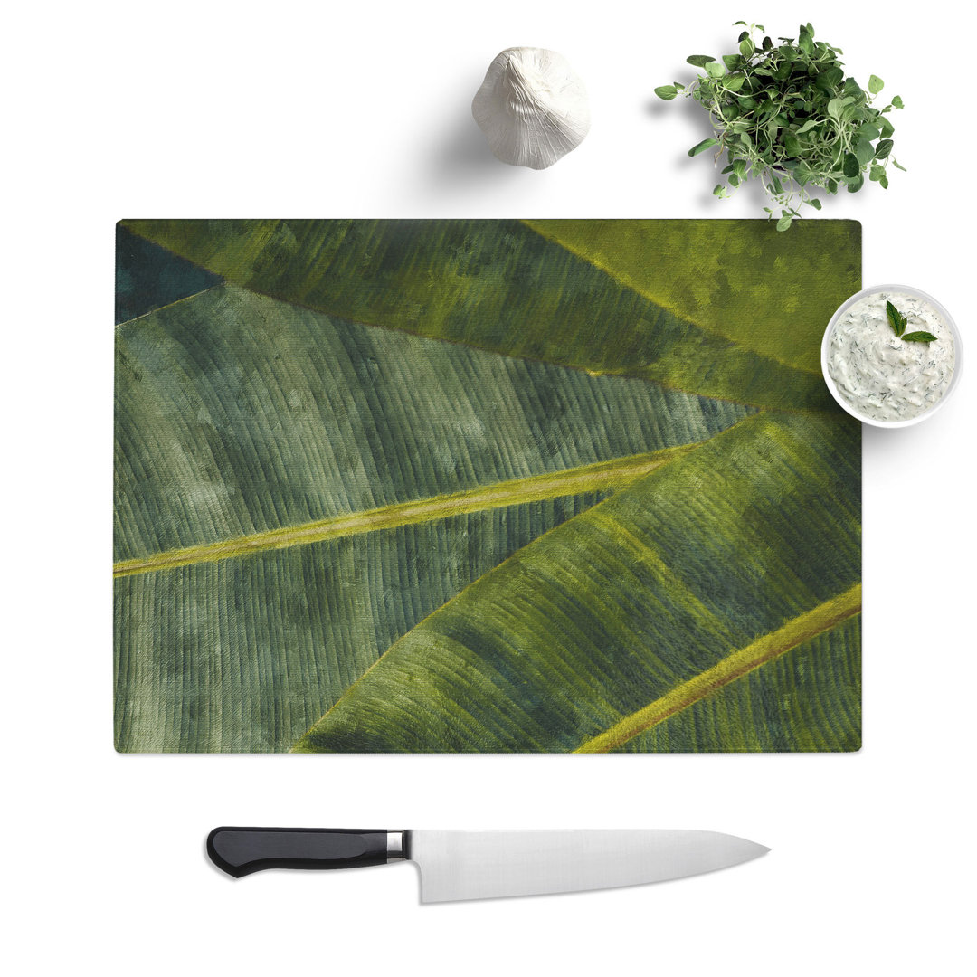 Fronds of a Palm Tree Chopping Board