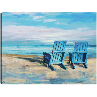 Waterfront View V1 by Studio Arts Canvas Art Print