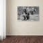 Art mural sur toile tendue - "Elefamily" par Bertram Schemel pour décoration de salon, de chambre à coucher ou de bureau - 16 x 24-22372440