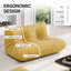 Canapé paresseux, canapé rembourré sans accoudoirs, méridienne de fauteuil à billes Fireside, canapé à plancher à compression Canapé à billes moderne et confortable en plusieurs couleurs pour le salon-106855081