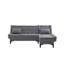 Canapé modulaire d'angle rembourré 88,6 po Sky-1732536104