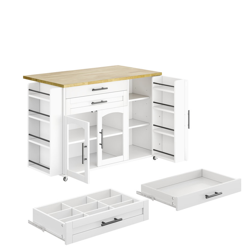Wood Kitchen Island