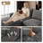 Chenille Boneless Modular Compression Sofa Sectional Sofa-702297767