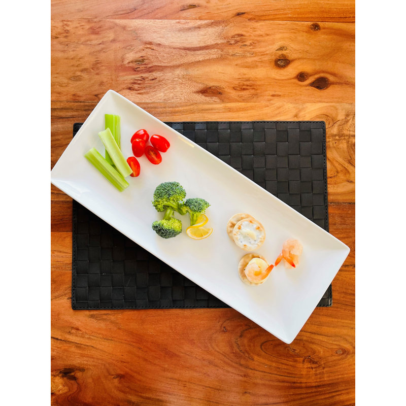 Plateau de service rectangulaire 19,5 po
