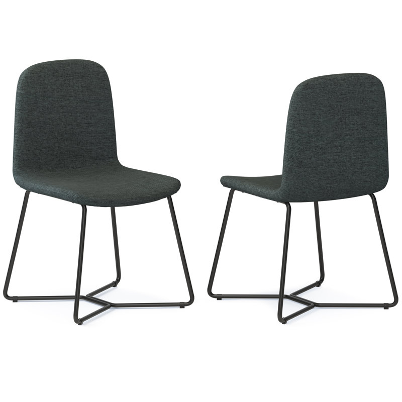 Wilcox 17.72'' H Tufted Upholstered Parsons Chair