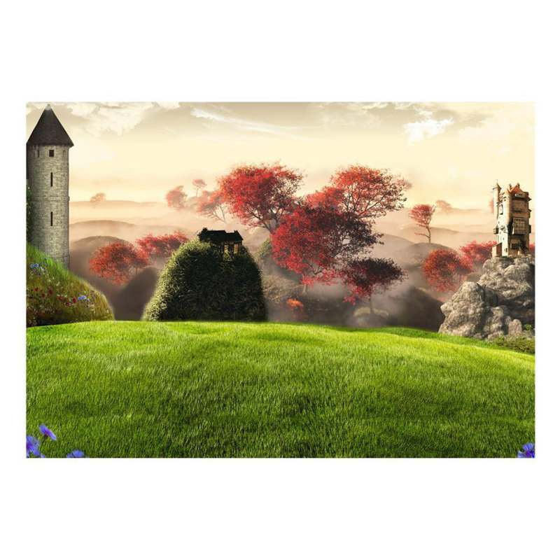 Murale Châteaux, L 96 po x l 137 po