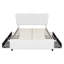 Upholstered Bed 140*200 Cm With 4 Drawers-1483436575
