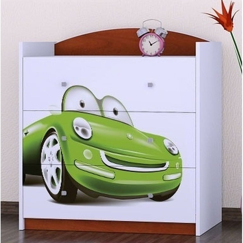 Nickols 3 Drawer Chest, Brown