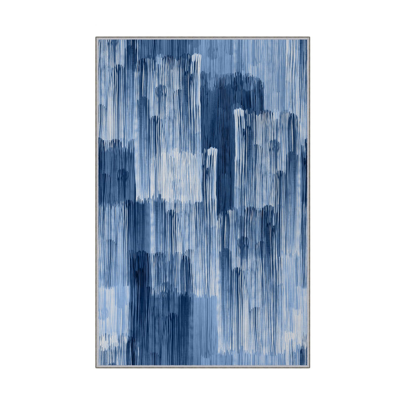 Antibacterial Hall Carpet (2.6 x 6.6 Ft) | 100% Polyester, 0.4 in Pile Height | Non-Slip PVC Dot Underside, Machine Washable | 3D Digital Printing, Durable & Stylish for Entryways, Living Rooms & More