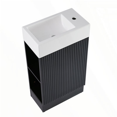 Meuble-lavabo 18,6 po avec lavabo