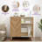 Cat Litter Box Enclosure Cabinet With Storage Space, 32'' x 33'' x 20''